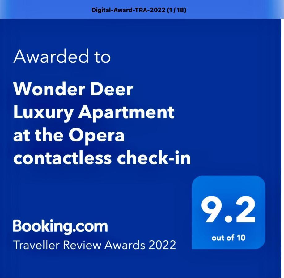 Wonder Deer Luxury Apartment At The Opera Self Check-In Budapest Eksteriør bilde
